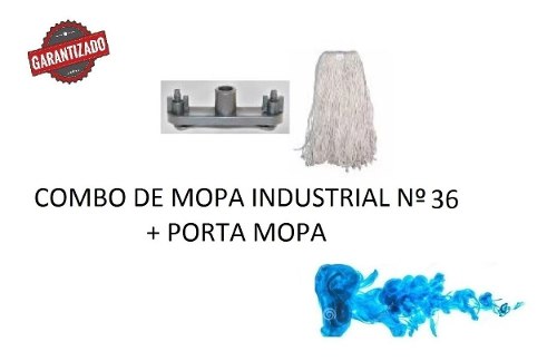 Combo Mopa Coleto Nº36 Con Porta Mopa