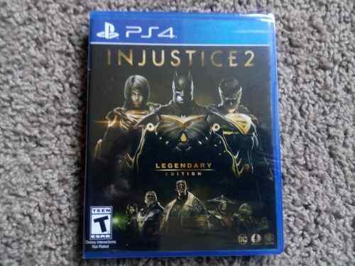 Injustice 2 Legendary Edition Ps4 Nuevo Sellado