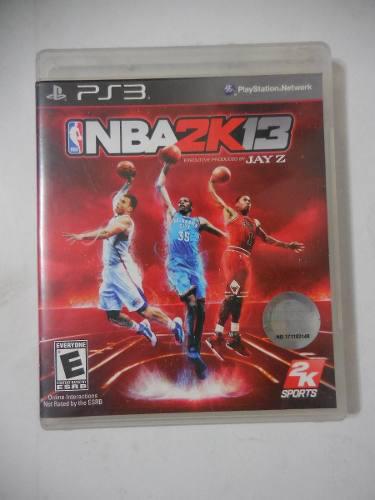 Juego De Ps3 Nba2k13 N B A 2 K 13 (preguntar)