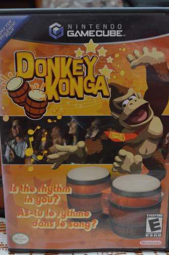 Juego Donkey Konga, Nintendo Gamecube