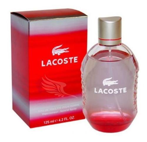 Perfume Lacoste Red 125ml Caballero Original
