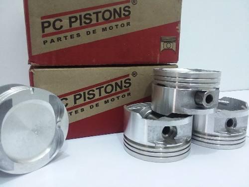 Pistones + Anillos 020 Optra Desing Con Muecas Pc Pistons