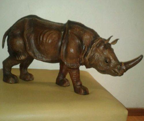 Rinoceronte De Cuero Antiguedad \550 Vds/