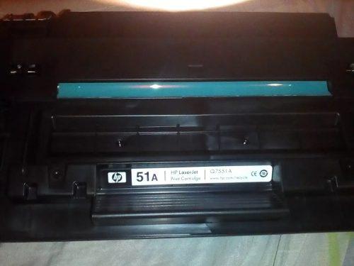 Toner Vacio Hp Original 51a