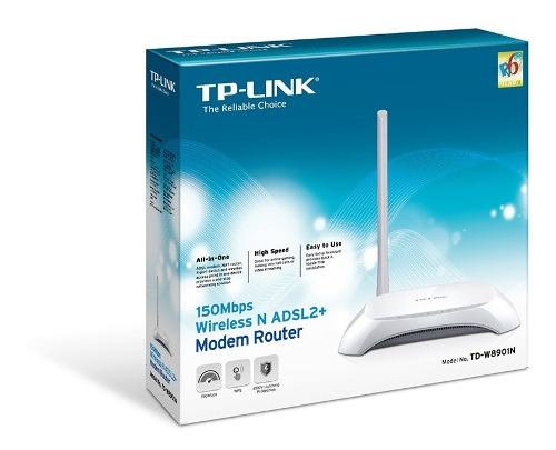 Adsl2 Modem Router Tp-link Wi-fi Compatible Cantv Lea Descri