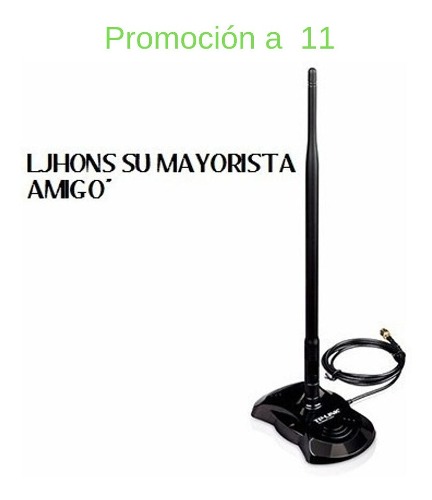 Antena Omnidireccional 2.4 Ghz 8dbi Muy Potente Tl-antc