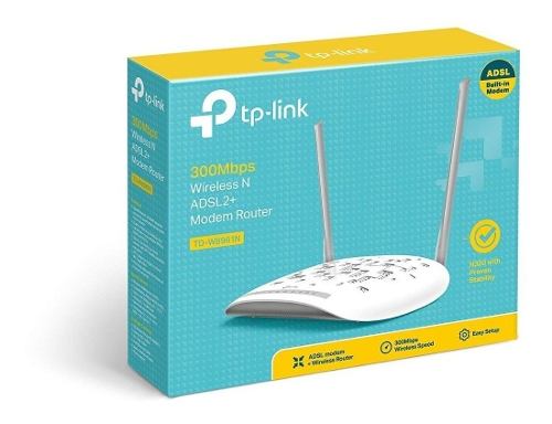 Modem Router Inalambrico Adsl2 N 300mbps Tp-link Td-wn