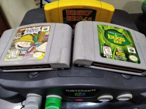 Nintendo 64 (3controles Y 3 Juegos)