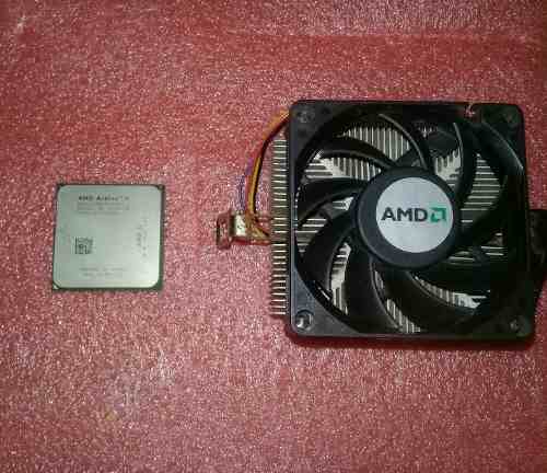 Procesador Amd Athlon X2 3.2 Ghz Usado Con Disipador Calor.
