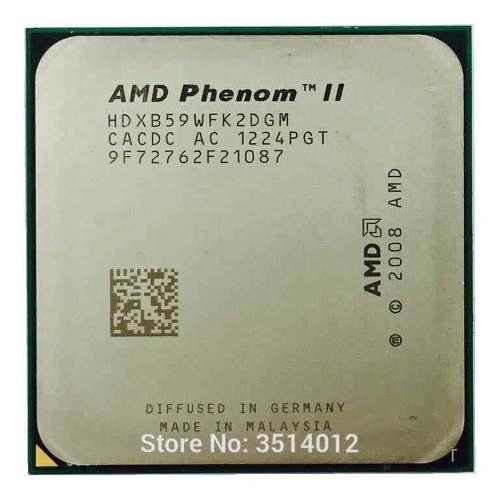 Procesador Amd Phenom Ii X2 B59 Socket Am3 3,4 Ghz 8mb Cache