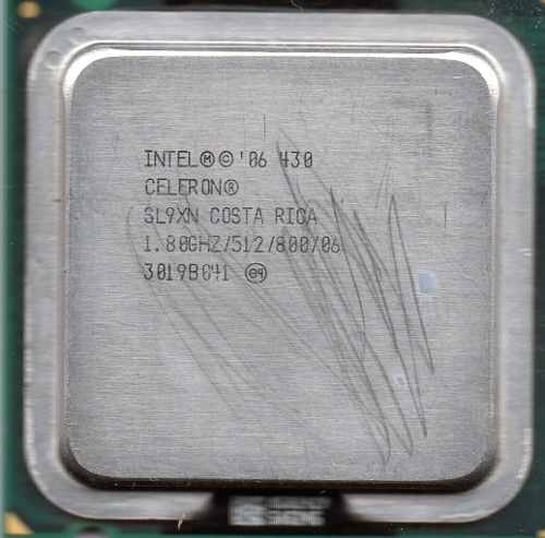 Procesador Intel Celeron  Ghz 512 Mb 800 S775