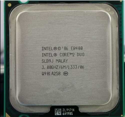 Procesador Intel Core 2 Duo 100% Operativo