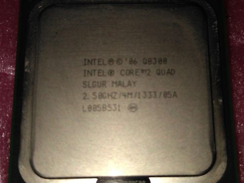 Procesador Intel Core2quad Qghz Fsb mhz