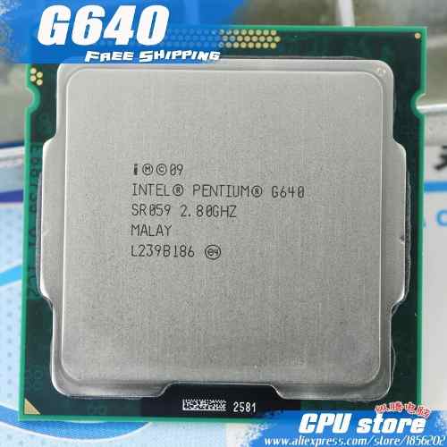 Procesador Intel G640 G630 G620