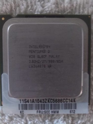 Procesadores Pentium D ghz/2m/a