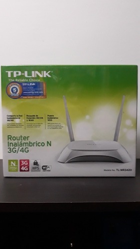 Router Inalámbrico N 3g/3g Modelo Tl-mr