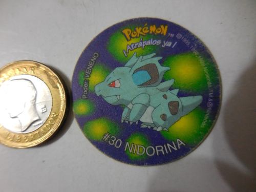 Tazos Pokemon Atrápalos Ya # 30 Nidorina
