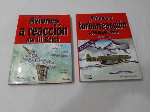 2 Libros Tecnicos De Aviones A Reaccionwwii