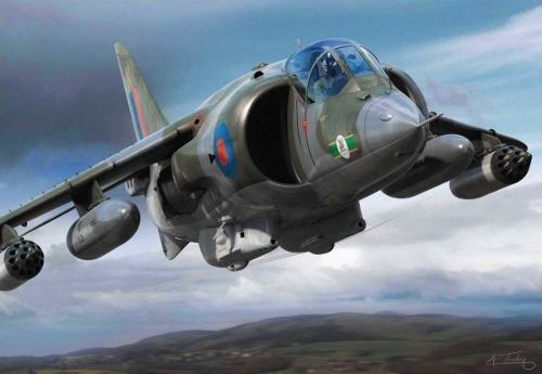 Avion A Escala 1/48 Hawker Harrier
