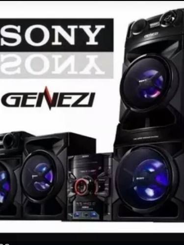 Equipo De Sonido Sony Genezi w. /  W. Como Nuevo!!
