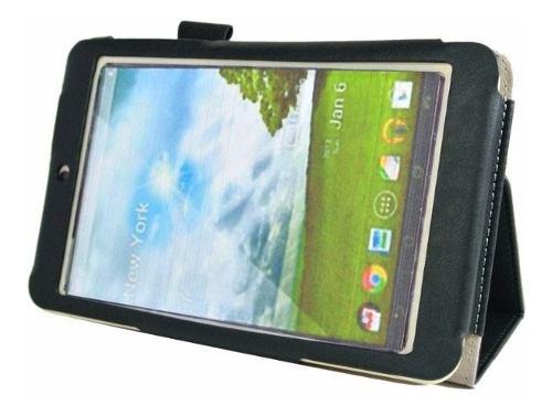 Estuche Forro Cuero Asus Memo Pad Me173x Tablet Funda Stand