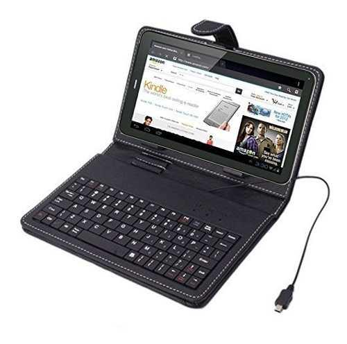 Forro Semi-cuero 7.0 Usb Para Tablet Con Teclado