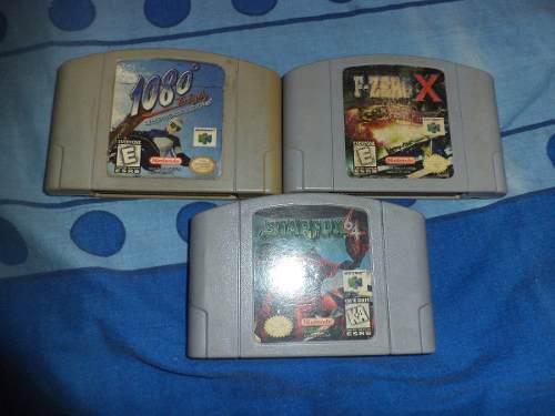 Lote 3 Juegos Originales De Nintendo 64 N64