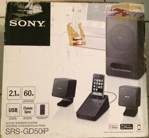 Sistema De Sonido, Sony Para iPod