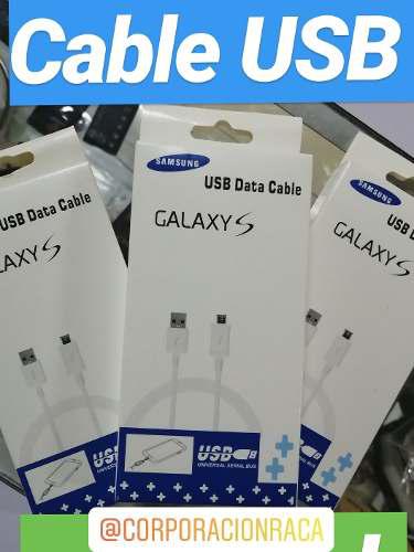 2 Cables De Datos Y Carga Usb Micro Samsung Oferton
