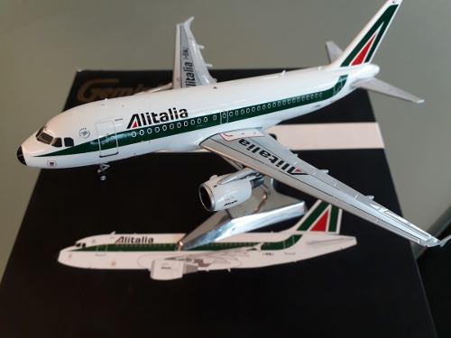 Avión De Colección A Escala A319 Alitalia Marca Gemini 200