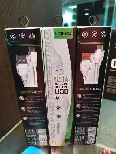 Cable Datos Usb Para Android & iPhone Ldnio 2.1 Amp Tienda!