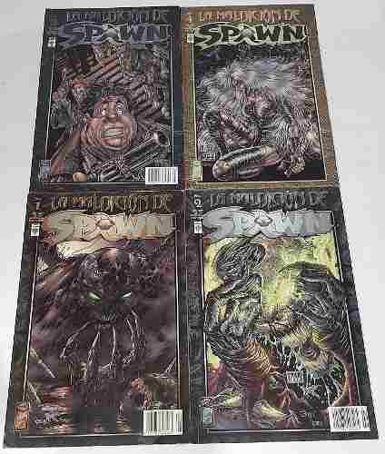 Combo De 4 Revistas De La Maldición De Spawn...