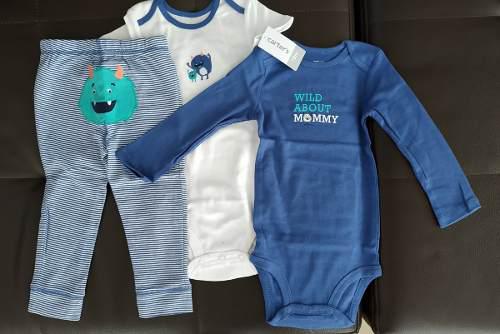 Conjunto Carters 3 Piezas 18 Meses Nuevos Originales