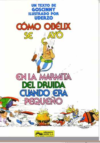 D Asterix - Historieta - Cómo Obelix Se Cayó En La