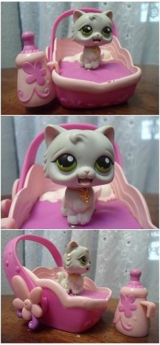 Gatito Littlest Pet Shop Original. Juguete Para Niñas.