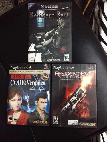 Juegos Resident Evvil Originales Ps2 / Gamecube