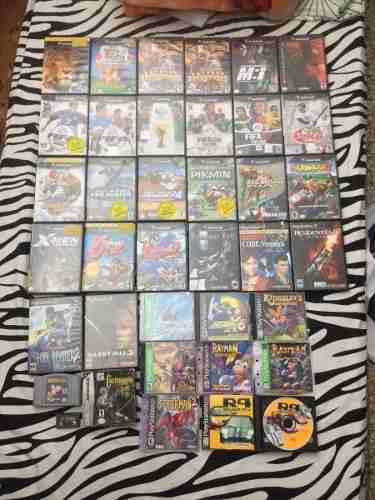 Lote De Juegos De Ps1 / Ps2 / Gamecube / N64 / Gameboy