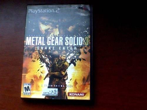 Metal Gear Solid 3: Snake Eater De Coleccion Remate