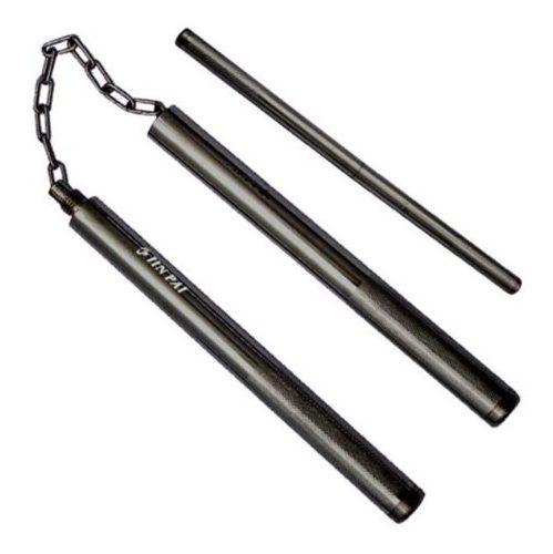 Nunchaku Y Baston De Metal 2 En 1 Artes Marciales