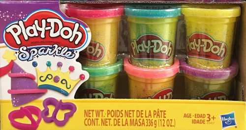 Play Doh Sparkle Hasbro Original