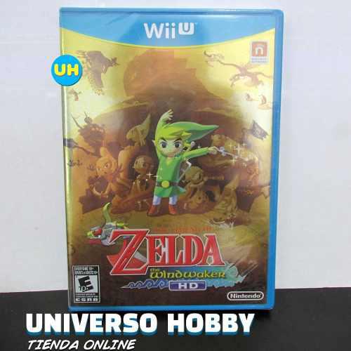 Zelda Wind Waker Wii U Nintendo Nuevo Y Sellado 40v