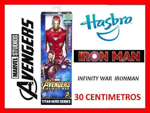 Avengers Figura Muñeco Ironman 30 Cms Hasbro Original (15)