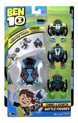 Ben 10 Omni-launch Battle Figures- Omni-enhanced Four Arms,