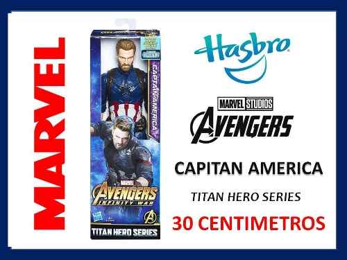 Capitán América Avengers Muñeco Figura De Acción Hasbro