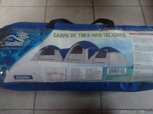 Carpa De Tres Habitaciones