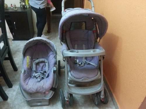 Coche Y Porta Bebe Graco Usado