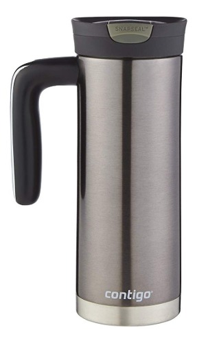 Contigo 20oz Snapseal Jarra Vaso Termo Metálico 16vrds