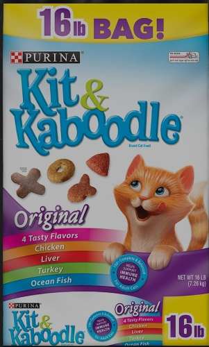 Kit And Kaboodle 16lbs - 7,2 Kgs Dry Cat Food. Purina Gatos
