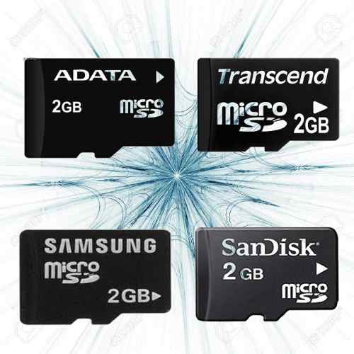 Memoria Micro Sd 2 Gb Transcend Sandisk Adata Pq1 Nuevas