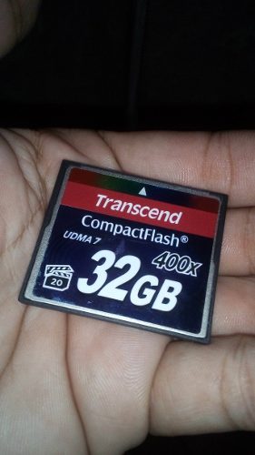 Memoria Para Cámaras Compactflash Transcend 23gb 400x
